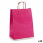 Bolsa de Papel Pincello Rosa 24 x 12 x 40 cm 24 x 40 x 0,2 cm (25 Unidades)