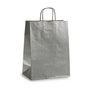 Bolsa de Papel Pincello Plateado Plata 24 x 12 x 40 cm 24 x 40 x 0,2 cm (25 Unidades)