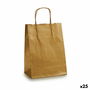 Bolsa de Papel Pincello Dorado 18 x 8 x 32 cm 18 x 30 x 0,2 cm (25 Unidades)
