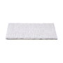 Alfombra de baño 40 x 60 cm Blanco (12 Unidades)