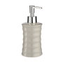 Dispensador de Jabón Berilo Gris Metal Cerámica Ondas 260 ml (12 Unidades)