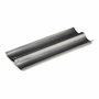 Molde para Baguettes Kinvara Gris oscuro Metal Acero al carbono 16 x 2,5 x 38 cm Pan (12 Unidades)