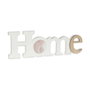 Marco de Fotos Gift Decor Home Blanco Marrón Madera MDF (6 Unidades)