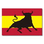 Bandera España Pegatina Toro CS10 ADH06594 Sticker Decorativo 1 Ud