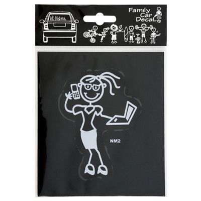 Abc ADH06672 Cs5 Adhesivo Familia Mujer Trabajo