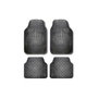 Abc Alfombra de Goma Aluminio Carbon 4 Piezas CS6 para MB Clase E W211/S211