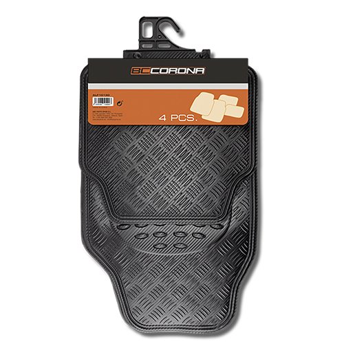 Abc Alfombra de Goma Aluminio Carbon 4 Piezas CS6 para MB Clase E W211/S211 Abc Alfombra de Goma Aluminio Carbon 4 Piezas CS6 para MB Clase E W211/S211