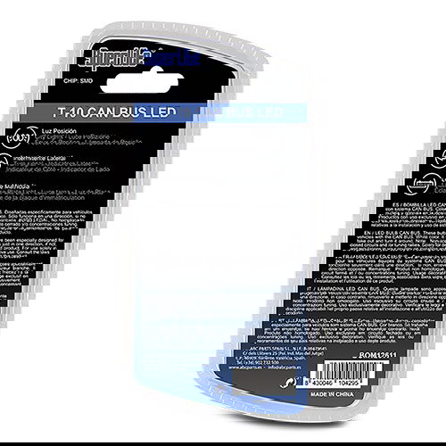 Luces de Posición para Vehículos Superlite SMD T10 Can-Bus LED (2 uds)