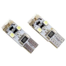 Abc Bombilla Posición 8 LED Blanca T10 SMD CAN-BUS CS12