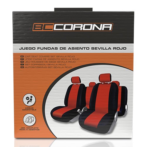 Abc Juego de Fundas Sevilla Rojo CS12 Abc Juego de Fundas Sevilla Rojo CS12