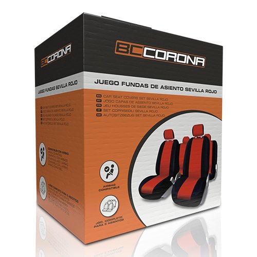 Abc Juego de Fundas Sevilla Rojo CS12 Abc Juego de Fundas Sevilla Rojo CS12