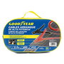 Good Year GOD0010 Cables de Arranque para Batería 400 Amp 2.5 Metros, Ideal para Coches Pequeños y Medianos hasta 3500 cc, Alta Conductividad, Pinzas Ergonómicas y Antideslizantes