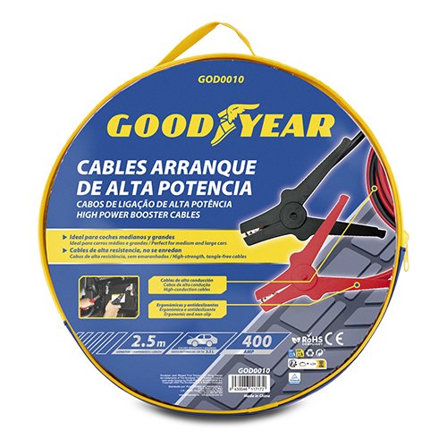 Abc Cables de arranque 400 Amp 2.5 m CS10