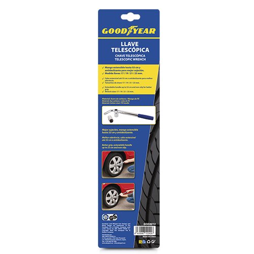 Abc Llave Telescópica Goodyear CS10 de 17 mm / 19 mm