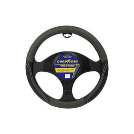 Goodyear Funda Volante Confort Gris-Negro Antideslizante CS6 GOD7012
