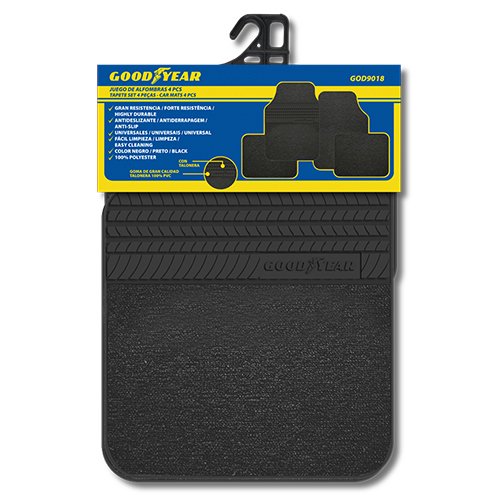 Abc Alfombra Moqueta Negra Goodyear CS6