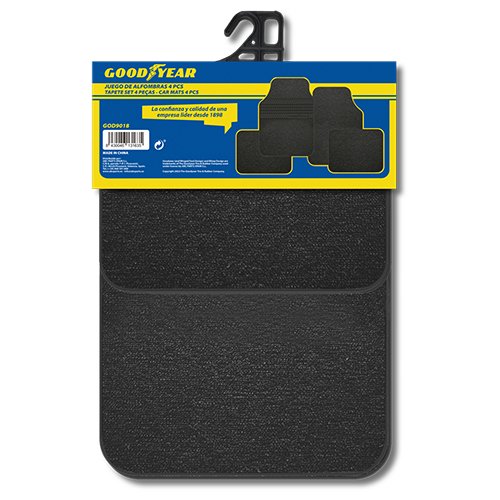 Abc Alfombra Moqueta Negra Goodyear CS6