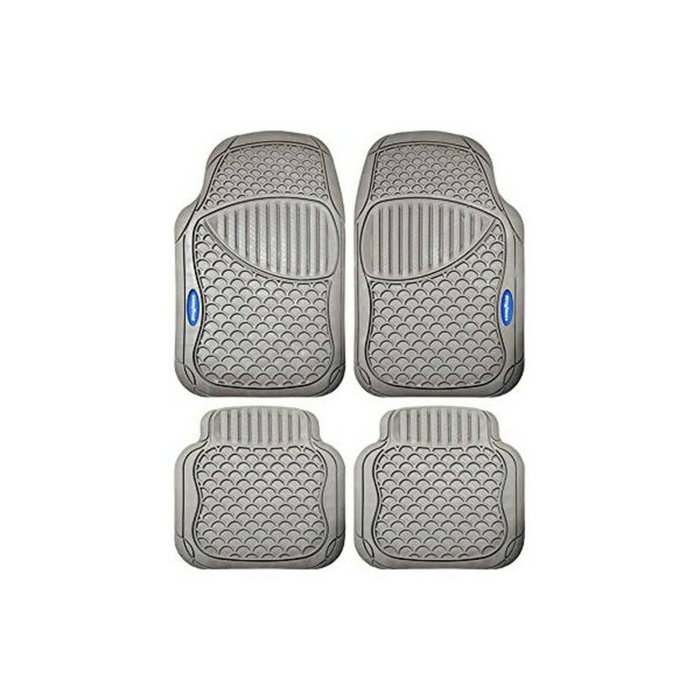 Abc Alfombra de Goma Beige 4 Piezas Goodyear CS4