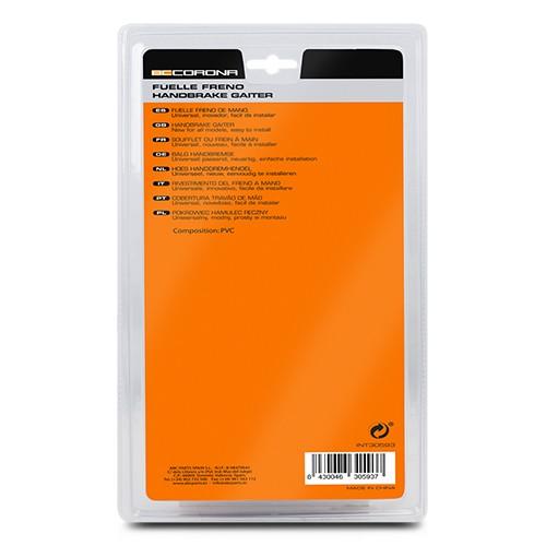 Tecnofibra Cs10 INT30593 Fuelle Freno Mano Negro Efecto Fibra de Carbono Universal