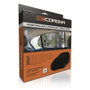 Abc Juego de 2 Cortinillas Laterales Triple Capa 65x38 cm