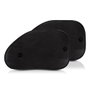 Abc Juego de 2 Cortinillas Laterales Triple Capa 65x38 cm
