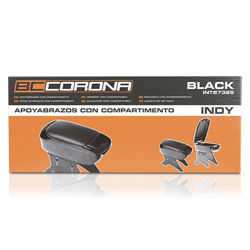 Abc Apoyabrazos Indy Negro CS10 Abc Apoyabrazos Indy Negro CS10