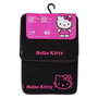 Hello Kitty Juego 4 Alfombras Coche Moqueta Negras Universales Antideslizantes KIT3013