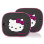 Hello Kitty KIT3014 - 2 Cortinillas Laterales Universales para Coche 44x36 cm, Poliéster, Protector Solar y Anticalor, Fácil Limpieza