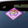Patrulla Canina Pegatina Niña A Bordo LPC104 Adhesivo para Cristal