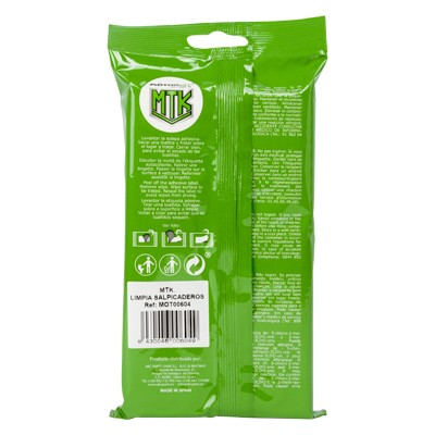 Mtk MOT00604 Toallitas Salpicadero Limpiadoras para Coche y Moto