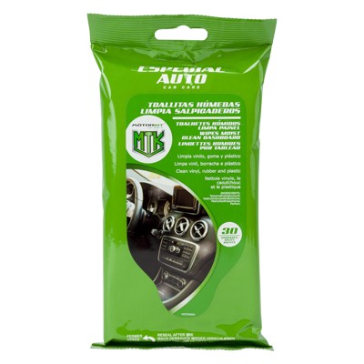 Mtk MOT00604 Toallitas Salpicadero Limpiadoras para Coche y Moto