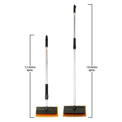 Abc Cepillo Telescópico MTK CS10 con Sistema de Agua Abc Cepillo Telescópico MTK CS10 con Sistema de Agua