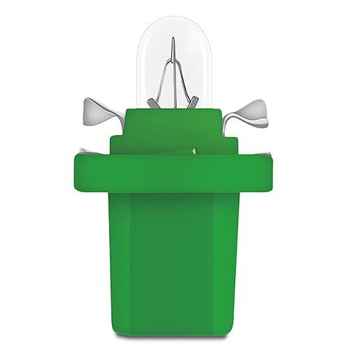 Osram 2722MF Bombilla Interior B8.5D 2W 12V Verde 10 Unidades