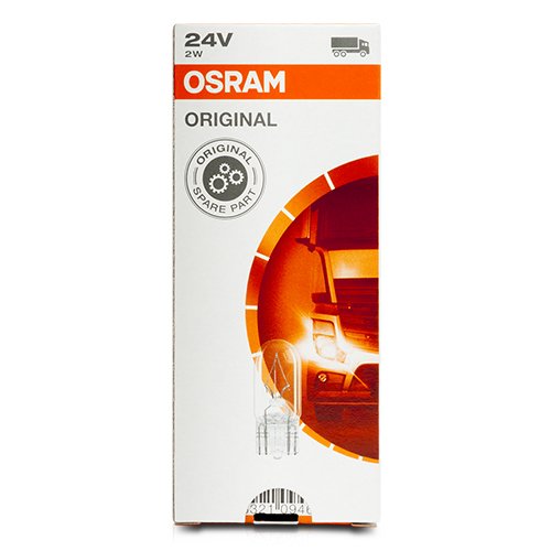 Abc OSRAM ORIGINAL 2840 W2,1X9,5D 24V 2W Abc OSRAM ORIGINAL 2840 W2,1X9,5D 24V 2W