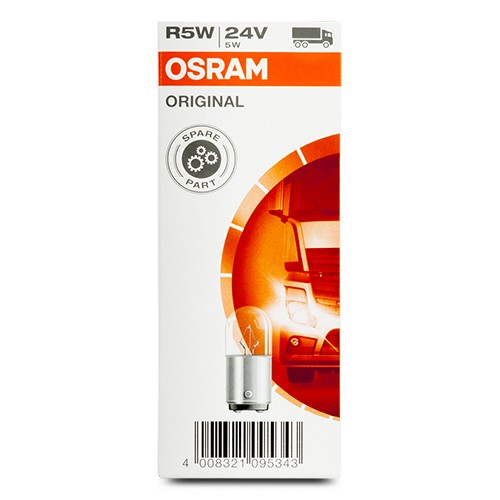 Osram 5626 Bombilla 24V 5W BA15D Blanca 10 Unidades Osram 5626 Bombilla 24V 5W BA15D Blanca 10 Unidades
