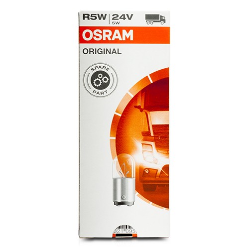 Osram 5626 Bombilla 24V 5W BA15D Blanca 10 Unidades Osram 5626 Bombilla 24V 5W BA15D Blanca 10 Unidades