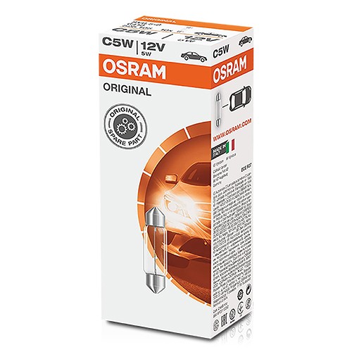 Osram 6418 Bombilla SV8,5 12V 5W (10 Unidades) OS6418