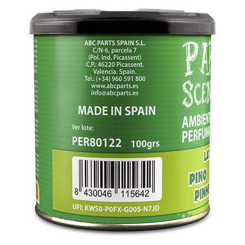 Abc Perfumador Lata Gel Pino 100gr Paradise Abc Perfumador Lata Gel Pino 100gr Paradise