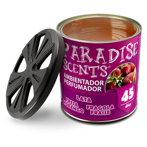 Abc Perfumador Lata Gel Fresa Paradise 100g Abc Perfumador Lata Gel Fresa Paradise 100g