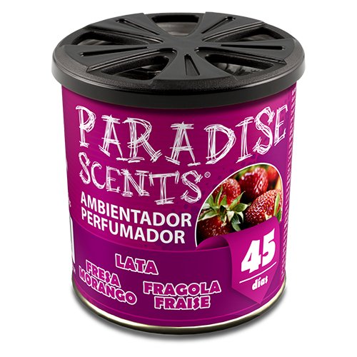 Abc Perfumador Lata Gel Fresa Paradise 100g Abc Perfumador Lata Gel Fresa Paradise 100g