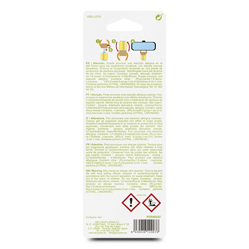 Abc Perfumador Botella Mojito CS6 Abc Perfumador Botella Mojito CS6