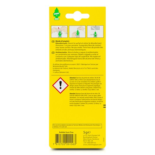 Abc Perfumador Pino Chicle Arbre Magique CS12 Abc Perfumador Pino Chicle Arbre Magique CS12