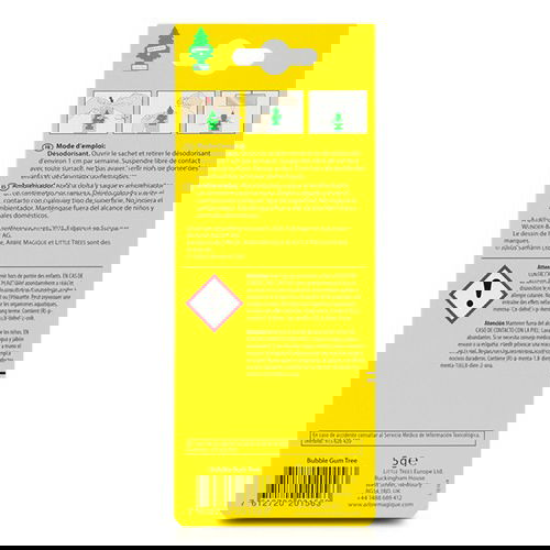 Arbre Magique Perfumador Pino Chicle PER90511 para Coche y Hogar con Larga Duración