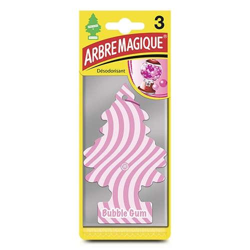 Ambientador para Coche Arbre Magique Pino Chicle (3 uds)