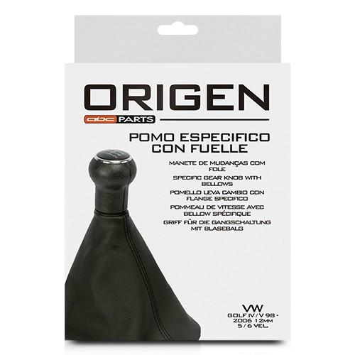 VW Pomo Golf IV-V 98-2006 12 mm 5-6 Velocidades Origen POM40103 con Fuelle Simil Piel