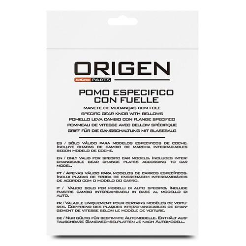 VW Pomo Golf IV-V 98-2006 12 mm 5-6 Velocidades Origen POM40103 con Fuelle Simil Piel