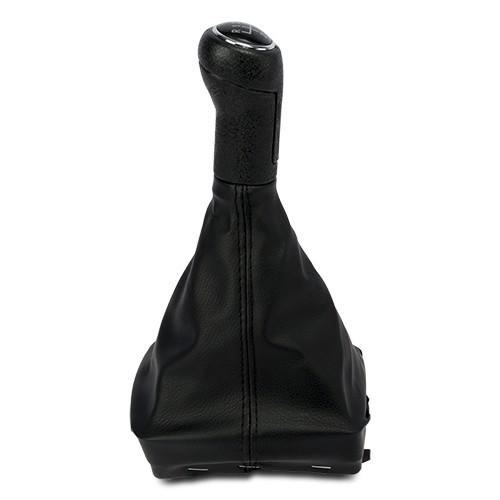 Volkswagen Polo IV 2002-2009 Pomo de Cambio Manual 5/6 Velocidades + Fuelle Negro POM40108