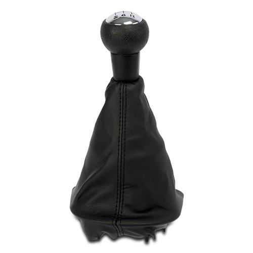 Peugeot Pomo de Cambios POM40112 con Fuelle en Simil Piel, para 207, 307, 308 y Cc, 5 Velocidades