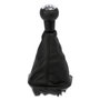 Peugeot Pomo de Cambios POM40112 con Fuelle en Simil Piel, para 207, 307, 308 y Cc, 5 Velocidades