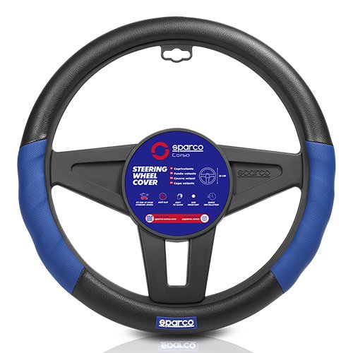 Abc Funda de volante SPC Azul/Negro CS5